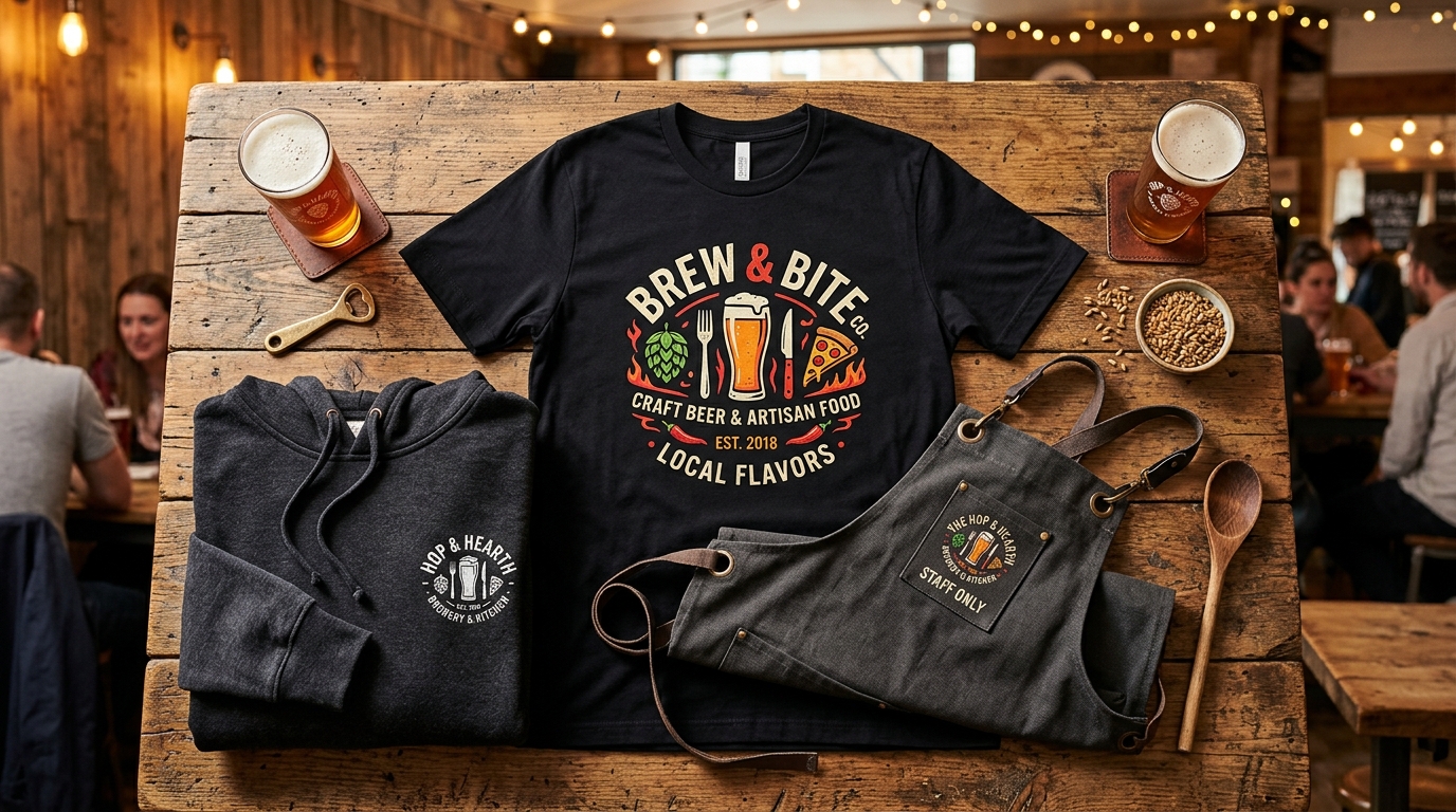 Custom Restaurant, Brewery & Food Truck Merch in Metro Atlanta (2026 Guide)
